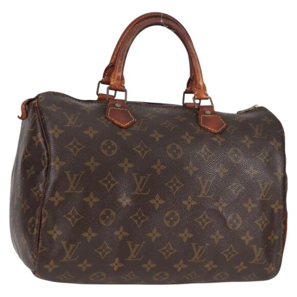 LOUIS VUITTON Monogram Speedy 30 Hand Bag M41526 LV Auth 134744 - Picture 1 of 16